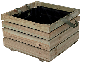 Bac à fleurs Herba 400x400x350mm 256037